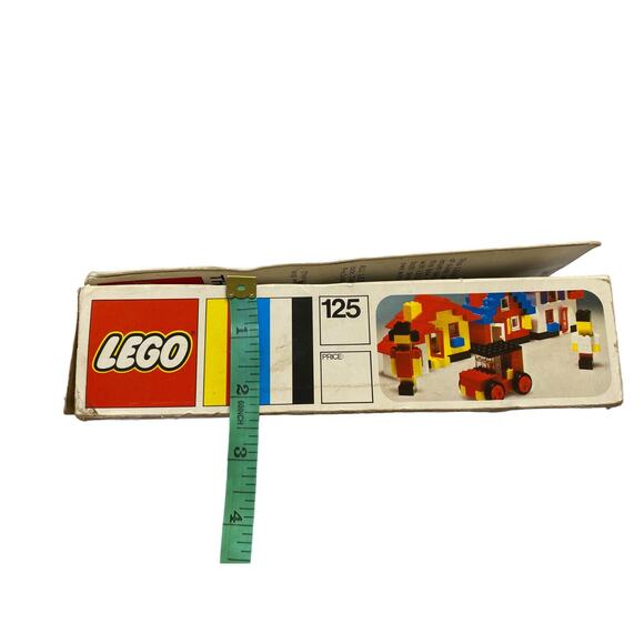 Vintage LEGO Box March 1974 *BOX ONLY No Bricks* Movie TV Prop Compartment - Picture 12 of 12